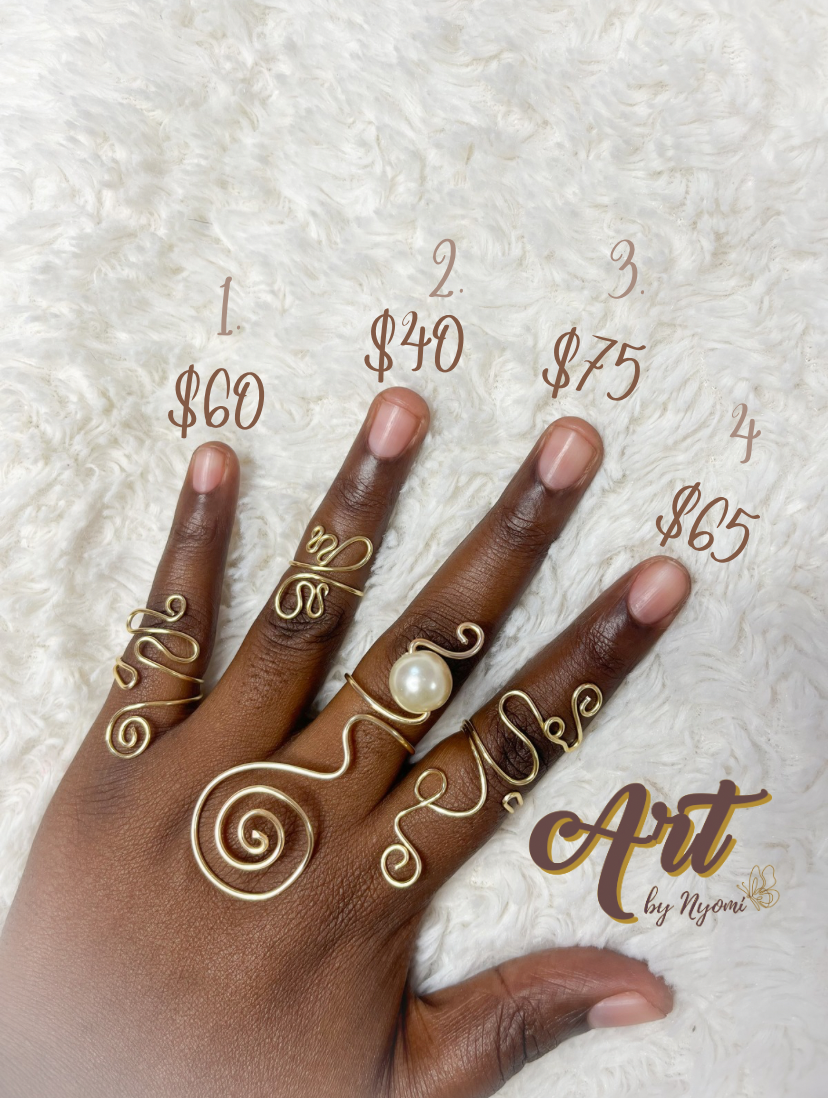 Spirals of Grace Rings 