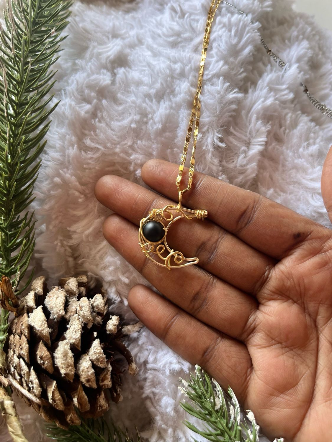 Black Obsidian Moon