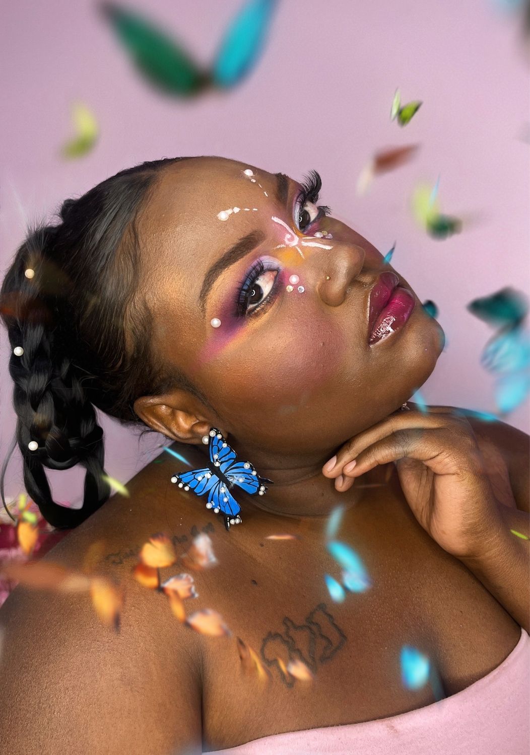 Morpho Mini Earrings