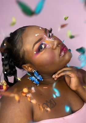 Morpho Mini Earrings