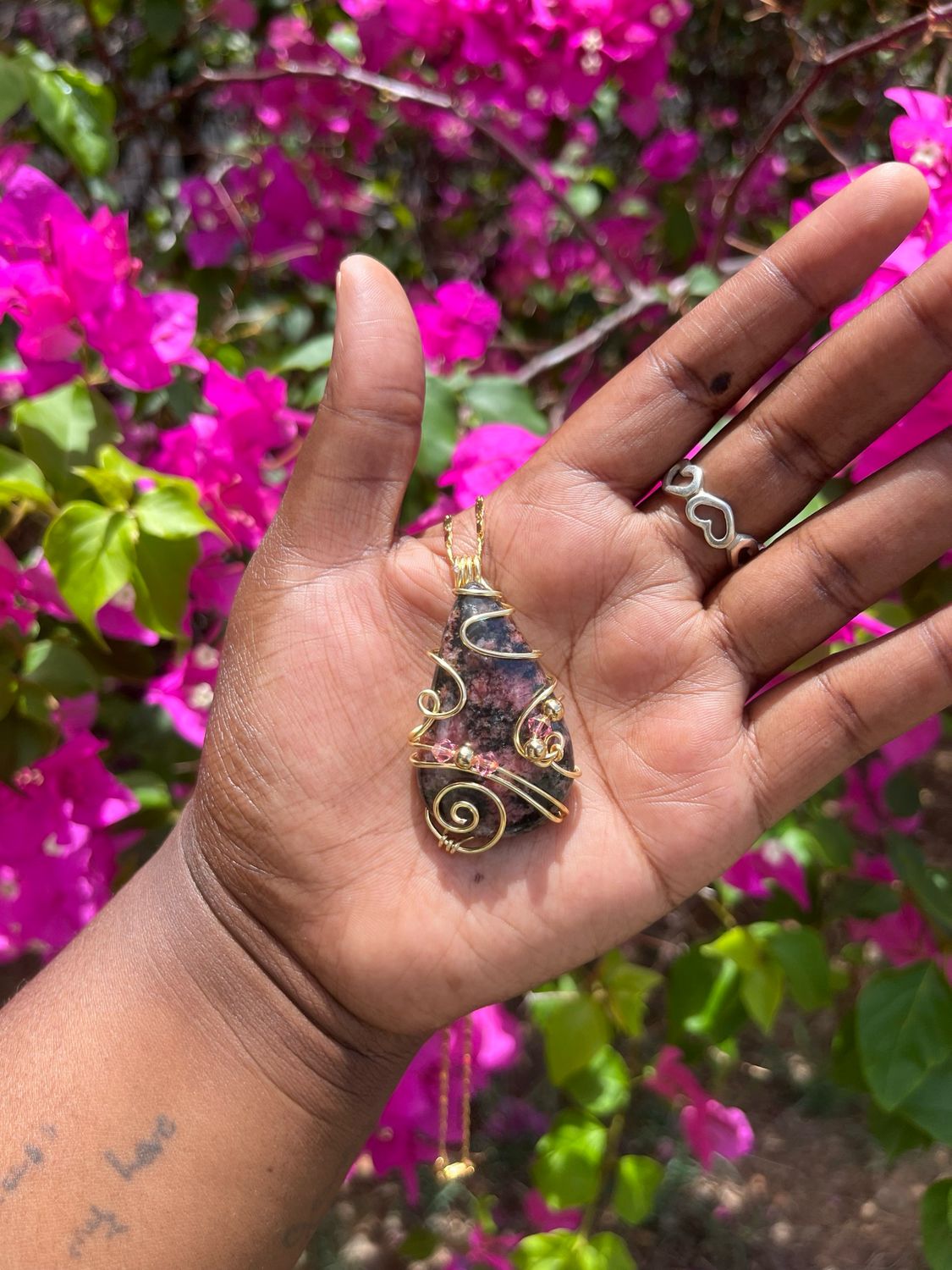 Rhodonite Necklace 
