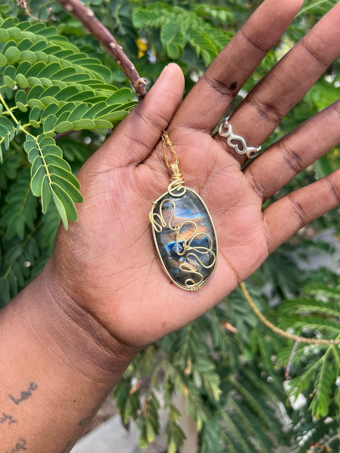 Labradorite Flow Necklace 