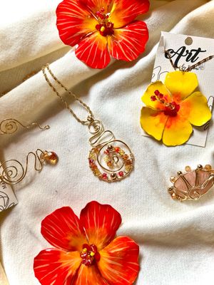 Sun Spiral Necklace 