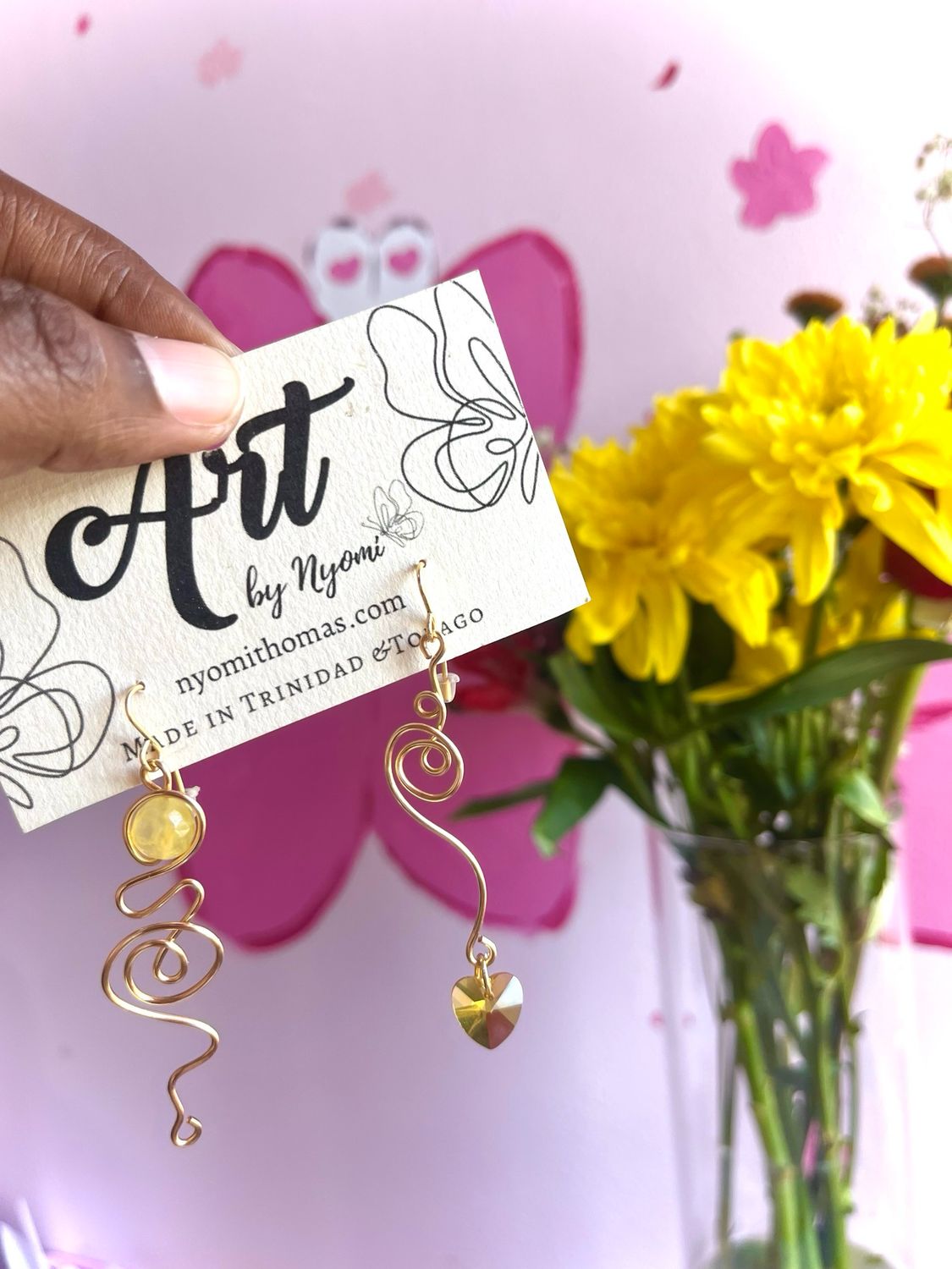 Saffron Love Earrings