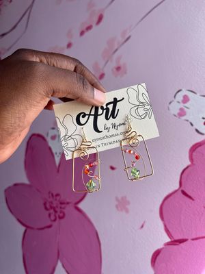 Picture frame Earrings