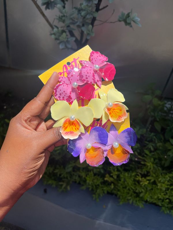 Cattleya Earrings