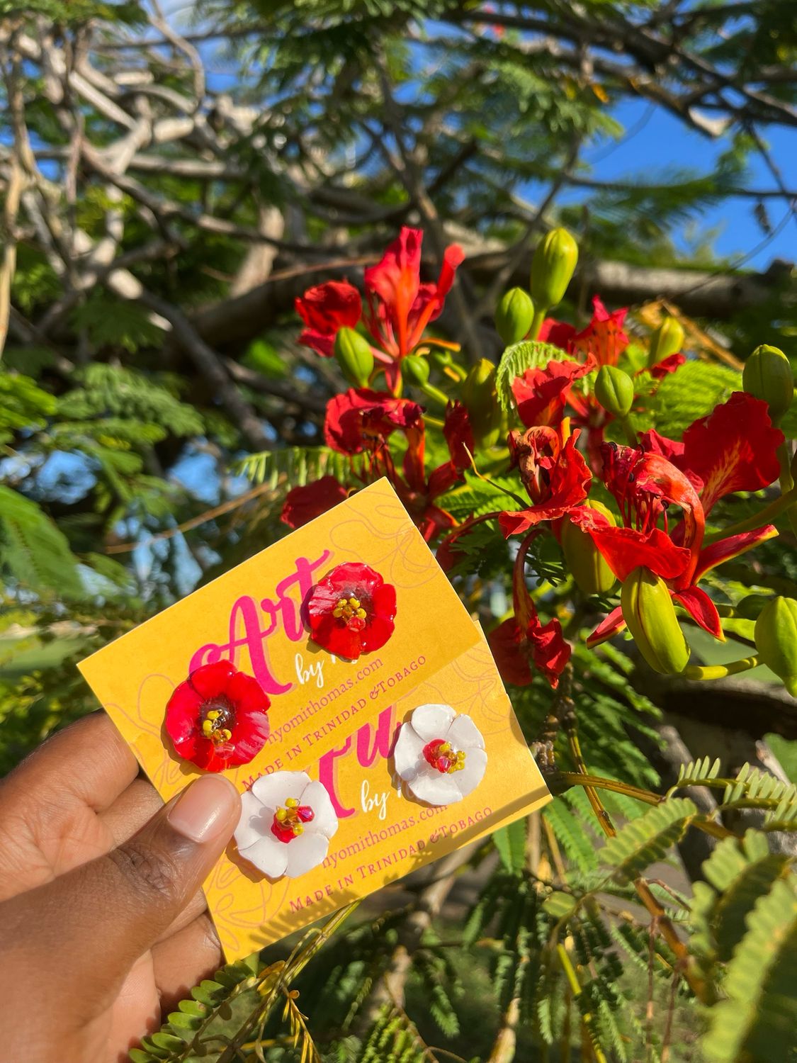 Mini island Earrings