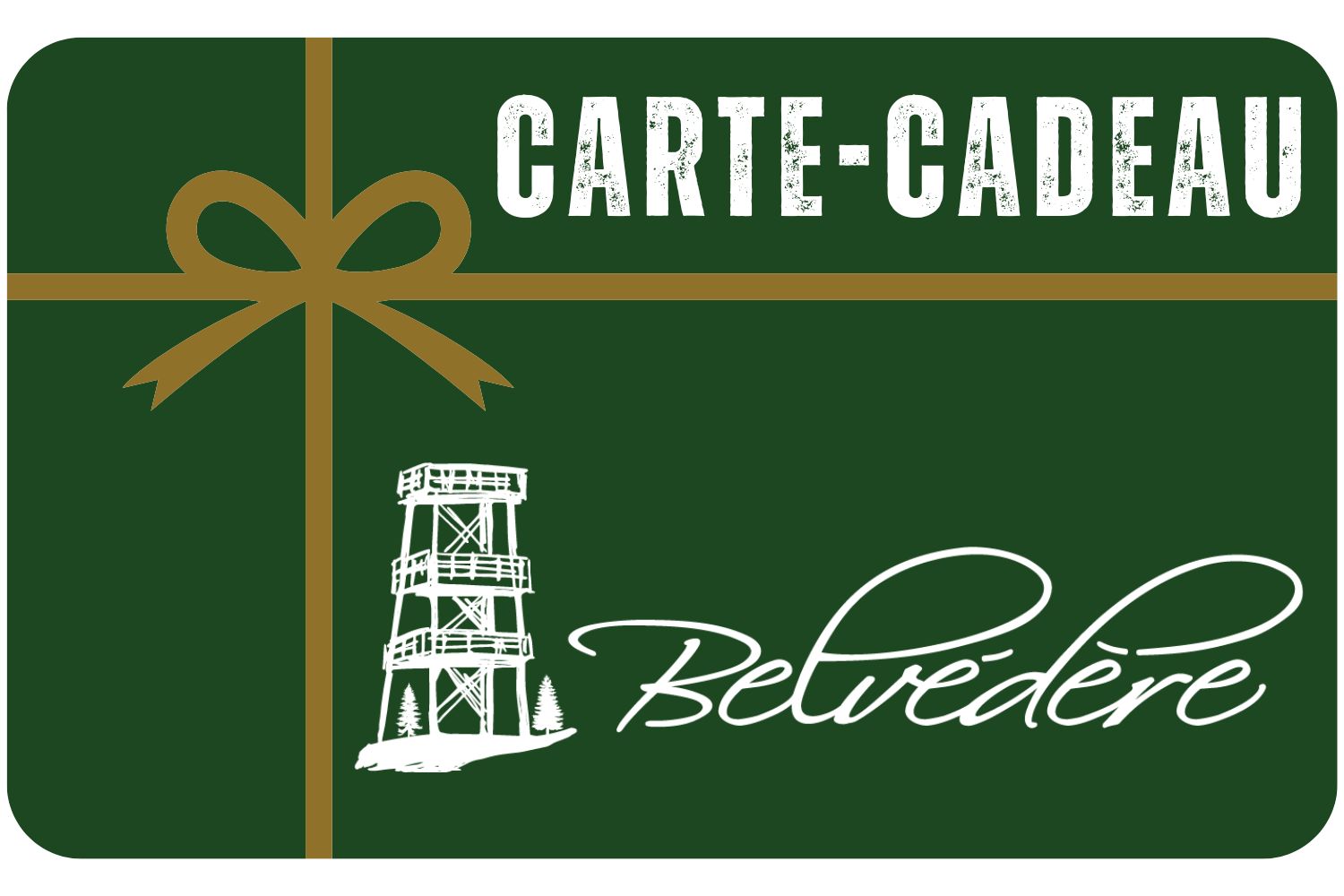 Carte-cadeau (montant variable)