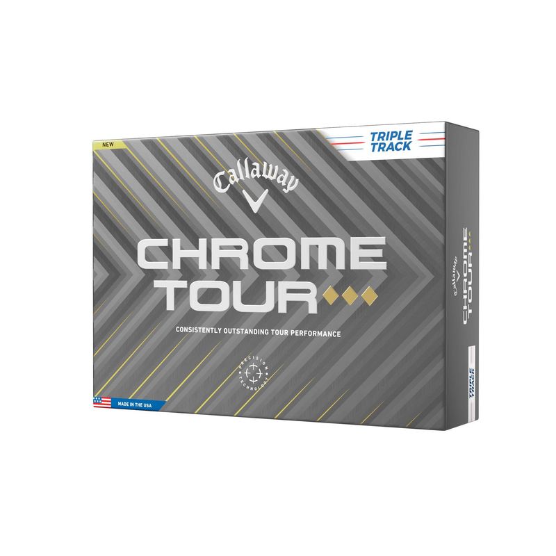 Balles Chrome Tour TD TRK (12) Balles Chrome Tour TD TRK (12)