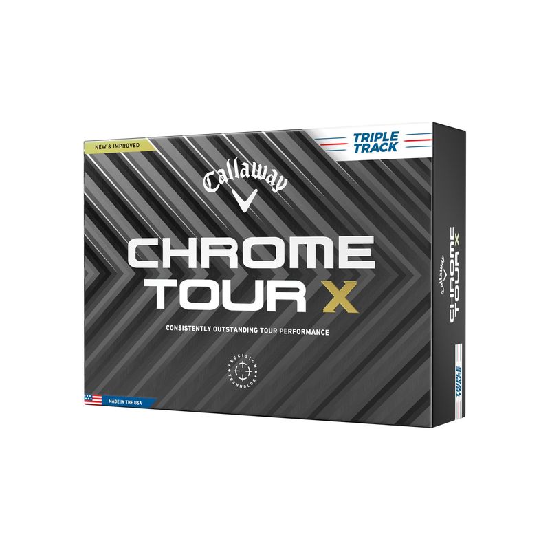Balles Chrome Tour X TRK (12) Balles Chrome Tour X TRK (12)