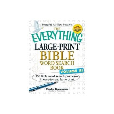 The Everything Large-Print Bible Word Search