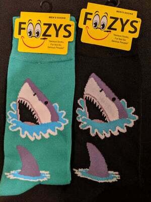 Foozy Socks - Great White Shark