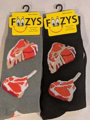 Foozy Socks - Steak