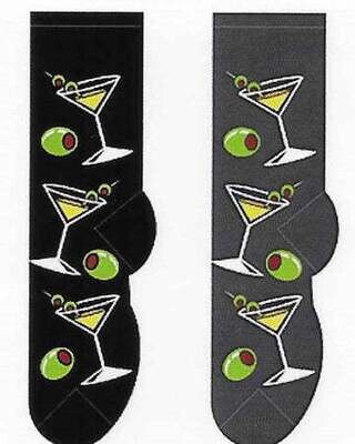 Foozy Socks - Martinis