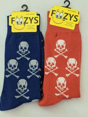 Foozy Socks - Skull & Crossbones
