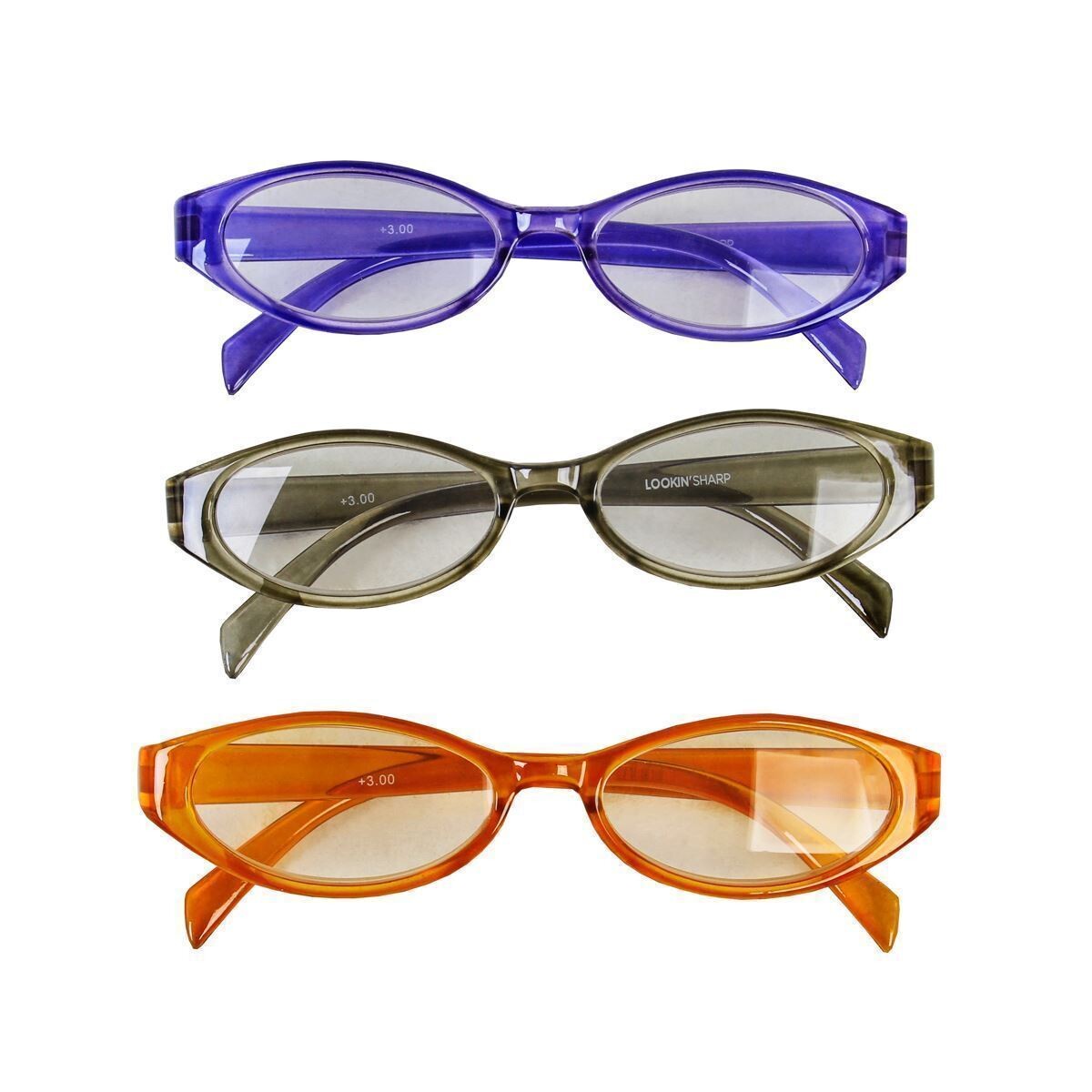 Lookin’ Sharp Reading Glasses -Set of 3