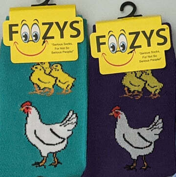 Foozy Socks - Chicks/Chickens