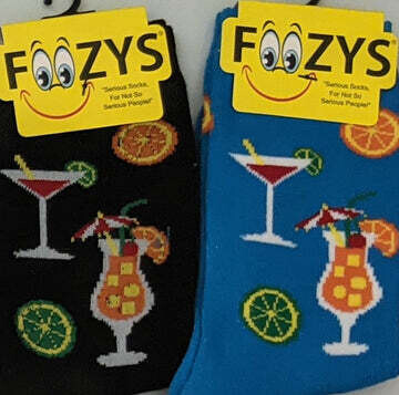 Foozy Socks - Tropical Drinks