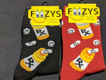 Foozy Socks - Happy Pills