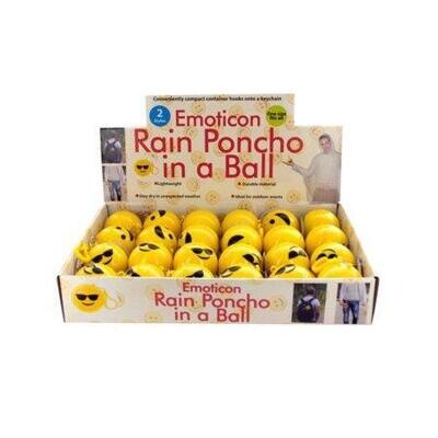 Emoticon Rain Poncho