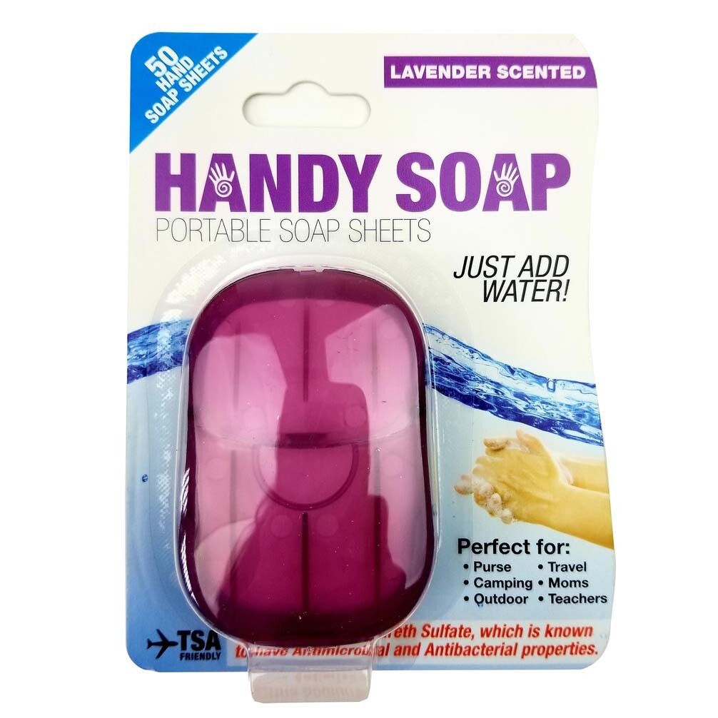 Handy Paper Soap (Lavender)
