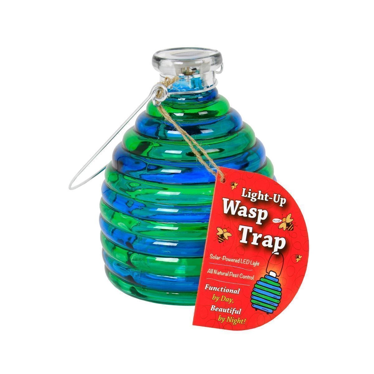 Light-Up Wasp Trap blue/green