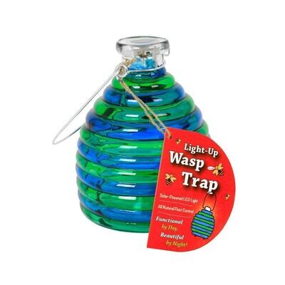 Light-Up Wasp Trap blue/green