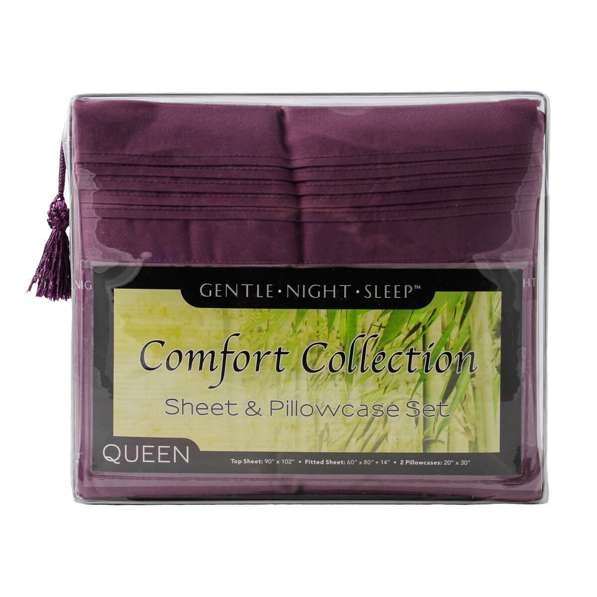 Microfiber Sheet Set Queen - Lavender, name: Regular