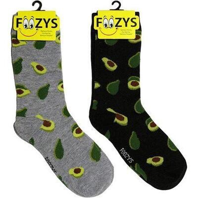 Foozy Socks - Avacados