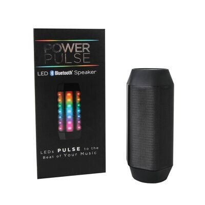 LED Power Pulse Speaker - Blk Box