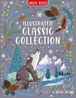 Illustrated Classic Collection (Black Beauty,Call of the Wild,Jungle Book,Secret Garden)