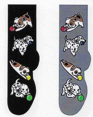 Foozy Socks - Playful Puppies