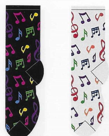 Foozy Socks - Music Notes