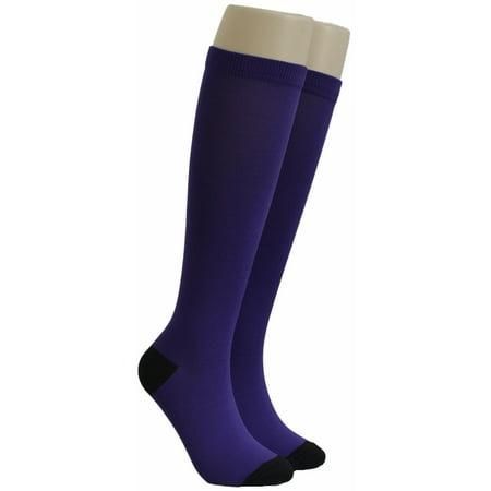 Dr. Foozy Compression Socks - Dark Purple