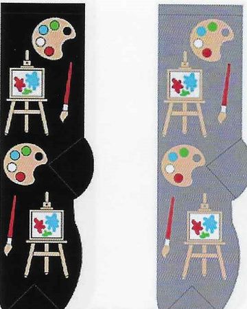 Foozy Socks - Artist Palette