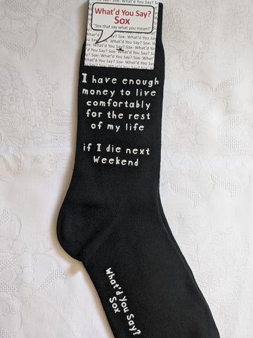 Foozy Socks - I have enough