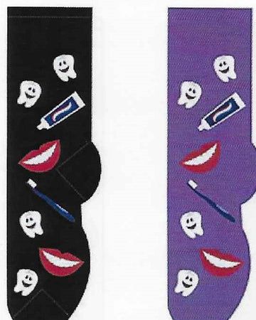Foozy Socks - Happy Brushing