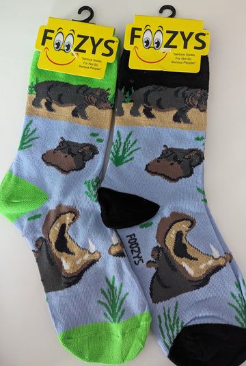 Foozy Socks - Hippopotamus