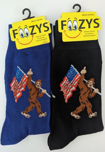 Foozy Socks - Big Foot Middle Finger