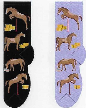 Foozy Socks - Horse Jumping