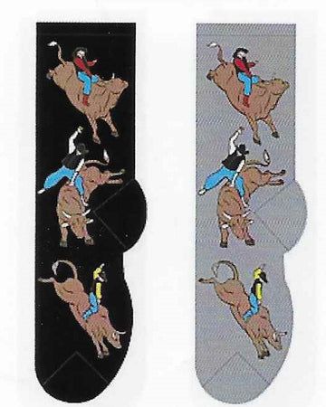 Foozy Socks - Bull Riding