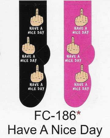 Foozy Socks - Have a Nice Day