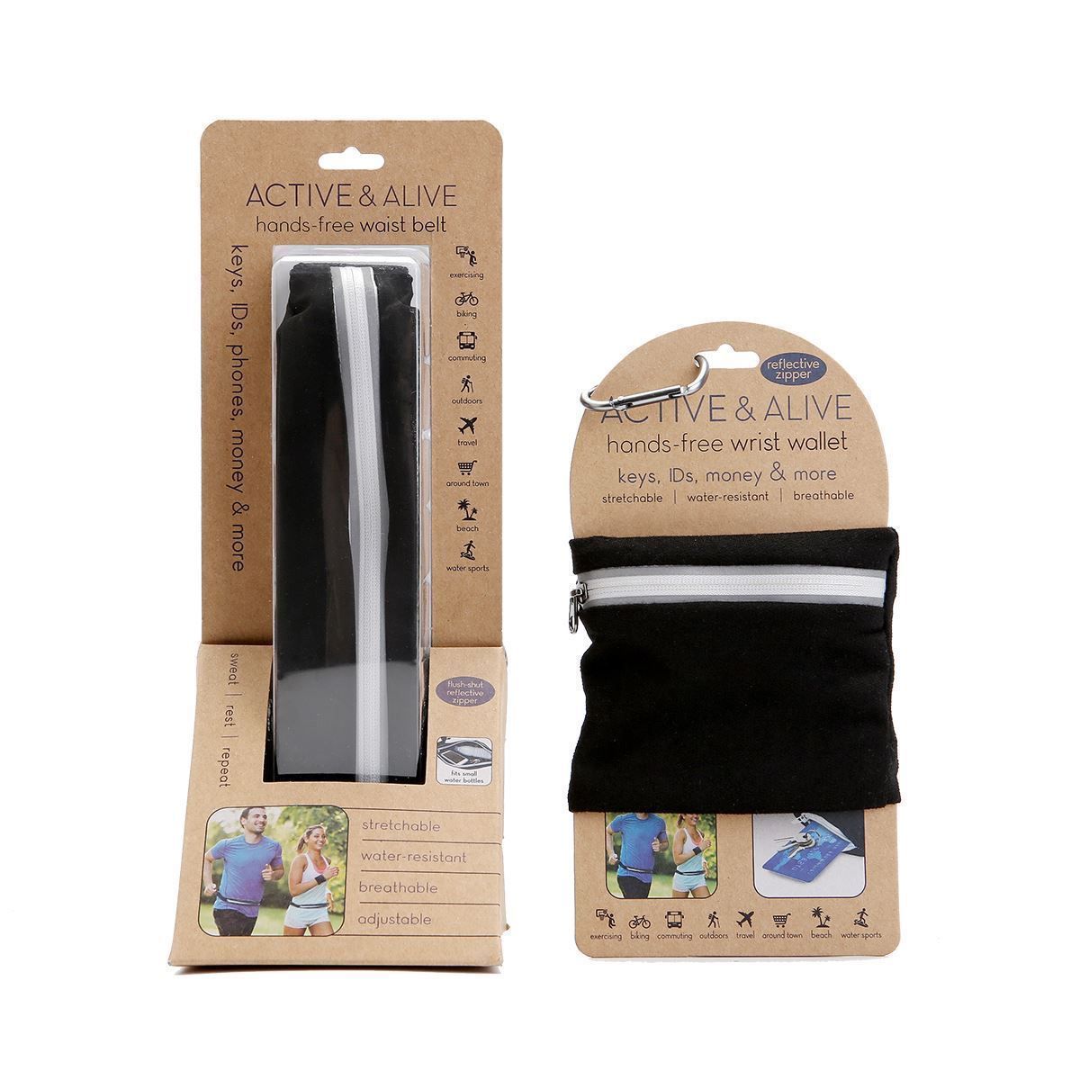 Active&Alive hands-free belt+wallet set