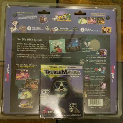 Audio bundle-book & speaker (Racoon)