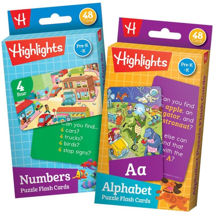 Flash Cards Alphabet/Number 2 set