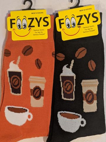 Foozy Socks - Coffee (men)