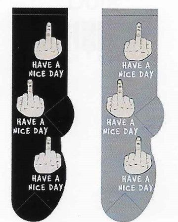 Foozy Socks - Have a Nice Day (Men)