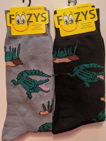 Foozy Socks - Alligator (men)