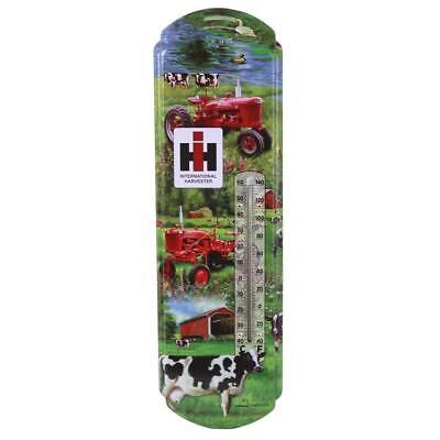 Farmall / Cows Tin Thermometer