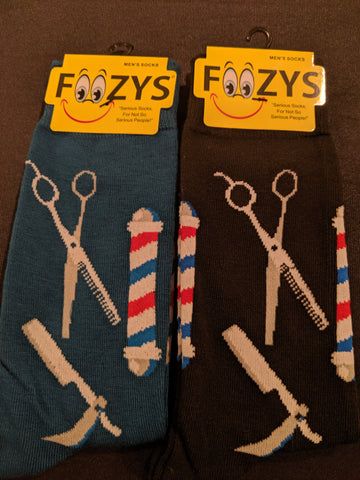 Foozy Socks - Barber Shop